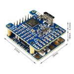 HOT Matek Mateksys F411-WTE Flight Controller STM32F411 Built-in BEC Output 2-6S ESC 90A Current Senor for Fixed Wing Drone